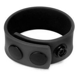 Prowler RED Cockring ajustable Cock Strap Noir